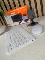 ⁦Combo clavier et souris avec support de téléphone compatible ( windows + ios + android )⁩ - الصورة ⁦8⁩