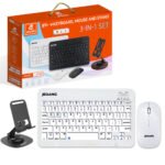Combo clavier et souris avec support de téléphone compatible ( windows + ios + android )