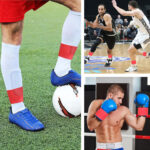 ⁦Bandes de maintien pour jambières de football en silicone 2pcs⁩ - الصورة ⁦6⁩