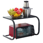 ⁦Support à four micro-ondes et porte épices en cuisine – حامل ميكروويف في المطبخ⁩ - الصورة ⁦3⁩