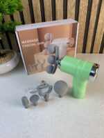 ⁦Pistolet de massage pour soulager la douleur 6 vitesses 4 têtes LM-810T - جهاز تدليك بعدة رِؤوس⁩ - الصورة ⁦9⁩