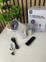 ⁦Mini Projector Karaoke Portable Support 4K 1080P YS-300 KTV – جهاز مديا ذكي للعرض على الحائط مع كاريوكي⁩ - الصورة ⁦9⁩
