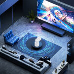 ⁦Mini Projector Karaoke Portable Support 4K 1080P YS-300 KTV – جهاز مديا ذكي للعرض على الحائط مع كاريوكي⁩ - الصورة ⁦4⁩
