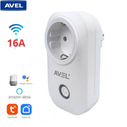 AVEL Prise intelligente WiFi avec commande vocale GM - مقبس طاقة ذكي (ويفي)
