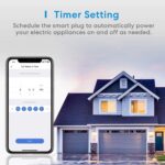 ⁦AVEL Prise intelligente WiFi avec commande vocale - مقبس طاقة ذكي (ويفي)⁩ - الصورة ⁦5⁩