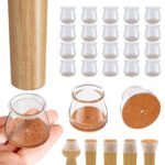 Protections de sol en silicone pour pieds de chaise pack 20pcs - طقم واقيات الأرجل للكراسي