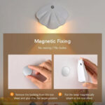 ⁦Applique murale rechargeable USB avec détecteur de mouvement 1Pcs - مصباح منزلي لإضاءة الممرات⁩ - الصورة ⁦6⁩