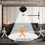 ⁦Applique murale rechargeable USB avec détecteur de mouvement 1Pcs - مصباح منزلي لإضاءة الممرات⁩ - الصورة ⁦7⁩