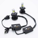 ⁦Kit Lampe de phare H4 LED 4 Directions 4000LM - مصابيح إضاءة أمامية للسيارات⁩ - الصورة ⁦2⁩