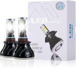 ⁦Kit Lampe de phare H4 LED 4 Directions 4000LM - مصابيح إضاءة أمامية للسيارات⁩ - الصورة ⁦3⁩