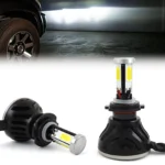 ⁦Kit Lampe de phare H4 LED 4 Directions 4000LM - مصابيح إضاءة أمامية للسيارات⁩ - الصورة ⁦7⁩