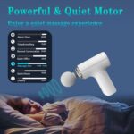 ⁦Pistolet de massage pour soulager la douleur 6 vitesses 4 têtes LM-810T - جهاز تدليك بعدة رِؤوس⁩ - الصورة ⁦6⁩