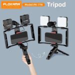 ⁦Kit de création de contenu 5 en 1 double éclairage avec microphone haute définition - طقم صناعة المحتوى 5 في 1⁩ - الصورة ⁦2⁩