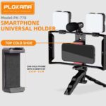 ⁦Kit de création de contenu 5 en 1 double éclairage avec microphone haute définition - طقم صناعة المحتوى 5 في 1⁩ - الصورة ⁦7⁩