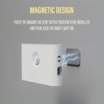 ⁦Smart Applique murale LED intelligente à détecteur de mouvement rechargeable 2Pcs - طقم مصباحين لإضاءة الممرات⁩ - الصورة ⁦2⁩