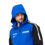 ⁦Veste Yamaha Racing Softshell Edition Black à Capuche Unisexe - سترة ياماها جودة عالية⁩ - الصورة ⁦2⁩