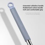 ⁦Balai-serpillère plat avec seau à deux compartiments et lingettes en microfibre - ممسحة مايكروفيبر مع دلو بغرفتين للفصل بين الماء النظيف⁩ - الصورة ⁦4⁩