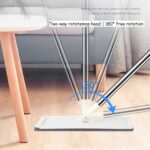⁦Balai-serpillère plat avec seau à deux compartiments et lingettes en microfibre - ممسحة مايكروفيبر مع دلو بغرفتين للفصل بين الماء النظيف⁩ - الصورة ⁦2⁩