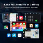 ⁦Adaptateur sans fil Android pour voiture Carplay et Android Auto - محول "كاربلاي" اللاسلكي 2 في 1⁩ - الصورة ⁦4⁩