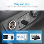 ⁦Adaptateur sans fil Android pour voiture Carplay et Android Auto - محول "كاربلاي" اللاسلكي 2 في 1⁩ - الصورة ⁦2⁩
