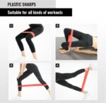 ⁦Ensemble de bandes de résistance Elastiques 5Pcs pour exercices de sport - طقم أحزمة المقاومة للرياضيين⁩ - الصورة ⁦8⁩