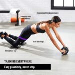 ⁦Ensemble de bandes de résistance Elastiques 5Pcs pour exercices de sport - طقم أحزمة المقاومة للرياضيين⁩ - الصورة ⁦4⁩