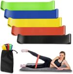 Ensemble de bandes de résistance Elastiques 5Pcs pour exercices de sport - طقم أحزمة المقاومة للرياضيين