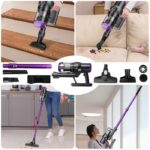 ⁦Multismart Aspirateur Balai Filaire Sans Sac 500W 5 en 1 avec Aspirateur à Main - 18KPa - مكنسة كهربائية يدوية⁩ - الصورة ⁦12⁩