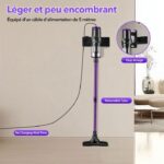 ⁦Multismart Aspirateur Balai Filaire Sans Sac 500W 5 en 1 avec Aspirateur à Main - 18KPa - مكنسة كهربائية يدوية⁩ - الصورة ⁦11⁩