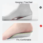 ⁦Semelles de chaussures orthopédiques pour augmenter la hauteur 3.5cm - نعل زيادة الطول وتصحيح القوام⁩ - الصورة ⁦9⁩