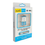 ⁦Pile rechargeable USB type C 9V 1200mWh en lithium BestFire - بطارية ليثيوم قابلة لإعادة الشحن⁩ - الصورة ⁦4⁩