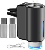 ⁦Diffuseur d'huile intelligent à clip sortie de climatisation avec 3 recharge - طقم معطر سيارة⁩ - الصورة ⁦4⁩