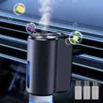 Diffuseur d'huile intelligent à clip sortie de climatisation avec 3 recharge - طقم معطر سيارة