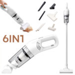 Aspirateur Portable Multifonction 6en1 JB-168 batterie 1800 mAh Filtre HEPA - مكنسة كهربائية محمولة