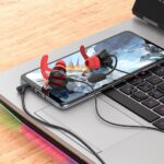 ⁦Écouteurs de jeu filaire intra-auriculaire avec microphone E-Sport Hoco M105 - سماعات ألعاب إحترافية مع ميكروفون⁩ - الصورة ⁦12⁩