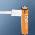 ⁦4 piles AAA rechargeables USB Type-C - بطاريات قابلة للشحن حجم صغير⁩ - الصورة ⁦2⁩