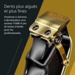 ⁦Tondeuse Wahl Magic Clip Gold Cordless Clipper - ماكينة حلاقة الشعر اللاسلكية⁩ - الصورة ⁦3⁩