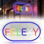Panneau LED Neon Signe FELEXY - لوحة مضيئة لواجهة محل