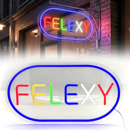Panneau LED Neon Signe FELEXY - لوحة مضيئة لواجهة محل