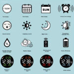 ⁦Horloge murale ronde avec télécommande et grand écran LED numérique DS-3853L - ساعة حائط دائرية تعمل بجهاز تحكم عن بعد مزودة بإضاءة رقمية⁩ - الصورة ⁦7⁩