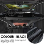 ⁦Rideaux Pare-Soleil Magnétiques pour Voiture 2PCS - ستائر السيارة المغناطيسية الواقية من الشمس⁩ - الصورة ⁦2⁩