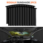 Rideaux Pare-Soleil Magnétiques pour Voiture 2PCS - ستائر السيارة المغناطيسية الواقية من الشمس