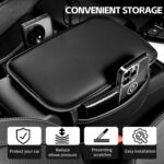 ⁦Coussin d'Accoudoir de Voiture avec Poches de Rangement - وسادة مسند ذراع السيارة المريحة مع جيوب تخزين⁩ - الصورة ⁦4⁩
