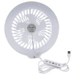 ⁦Anneau Lumineux LED RGB et Ventilateur avec Support Flexible - مصباح حلقة للتصوير الاحترافي مع مروحة⁩ - الصورة ⁦5⁩