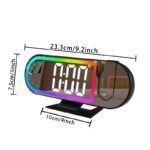 ⁦Réveil Numérique avec Projection LED et Miroir RGB DS-3827LP - ساعة منبه رقمية ذكية بنظام عرض ضوئي⁩ - الصورة ⁦6⁩