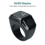 ⁦Anneau de Zikr Intelligent avec Bluetooth Ecran OLED - خاتم التسبيح الذكي يعمل مع تطبيق بلوتوث⁩ - الصورة ⁦14⁩