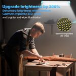 ⁦Lanterne de Camping 5-en-1 avec Power Bank GM 6000mAh - مصباح التخييم المغناطيسي متعدد المهام⁩ - الصورة ⁦2⁩