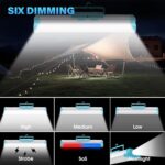 ⁦Lanterne de Camping 5-en-1 avec Power Bank MM 4000mAh - مصباح التخييم المغناطيسي متعدد المهام⁩ - الصورة ⁦7⁩