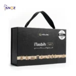 ⁦Anneau de Zikr Étanche avec Écran OLED iTasbih Faith+ Black - خاتم التسبيح الذكي المقاوم للماء بـ5 مقاسات⁩ - الصورة ⁦4⁩