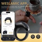 ⁦Anneau de Zikr Étanche avec Écran OLED iTasbih Faith+ Black - خاتم التسبيح الذكي المقاوم للماء بـ5 مقاسات⁩ - الصورة ⁦7⁩